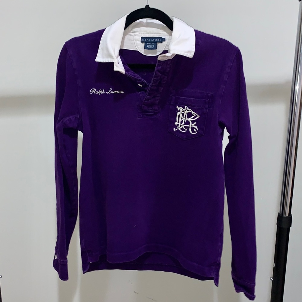 A Stylish Vintage Ralph Lauren Polo Top